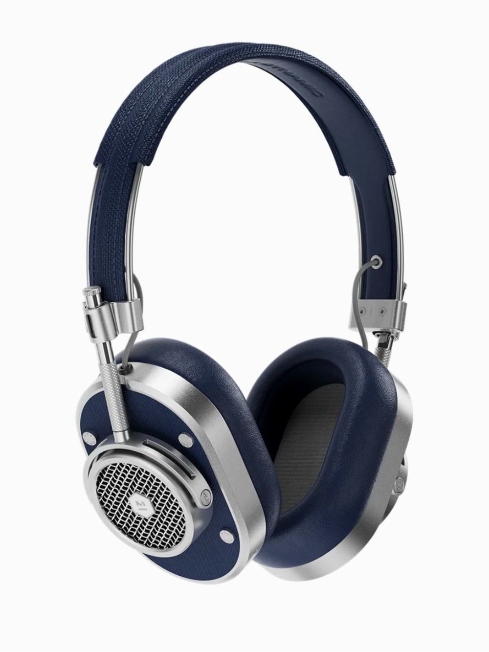 Master & Dynamic MH40 Wireless Headphones - Navy & Silver - Picture 2 of 2